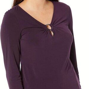 New Calvin Klein purple top sz 2X